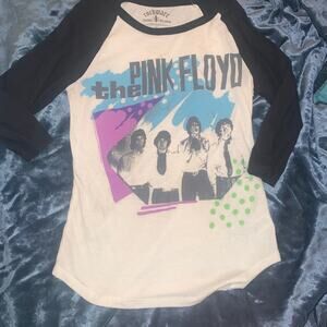 PINK FLOYD RAGLAN BAND TEE S